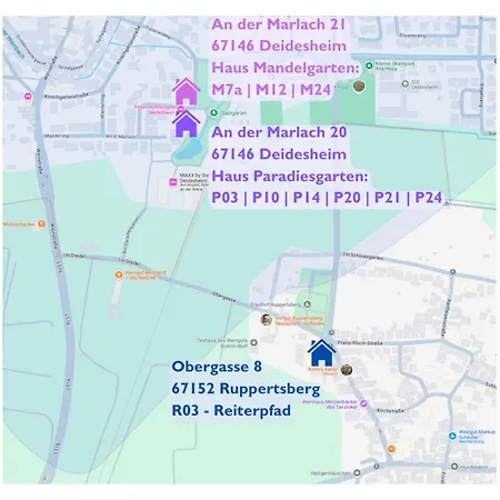 Belisima I I Deutsche Weinstrasse I Individuell Mit Charm I Ruhig Am Kurpark I Naehe Supermarkt - Baecker - Bahnhof