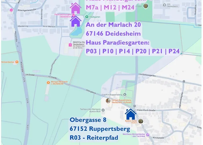 Belisima I I Deutsche Weinstraße I Individuell Mit Charm I Ruhig Am Kurpark I Nähe Supermarkt - Bäcker - Bahnhof